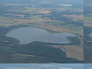 Luftbild vom Rangsdorfer See